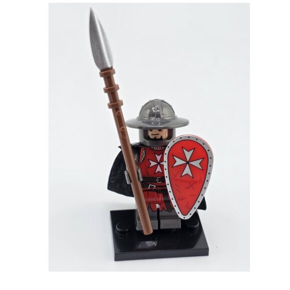 Medieval SOLDIER minifigure Medieval Knight Lego Compatible Toy Soldier Figurine - Picture 1 of 2